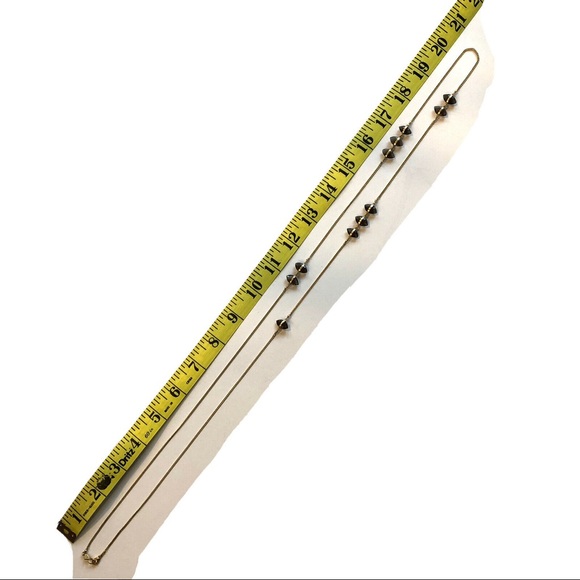 Chan Luu Long Chain Necklace Smoky Quartz Gemstones Gold Plated Sterling Silver - Picture 10 of 10